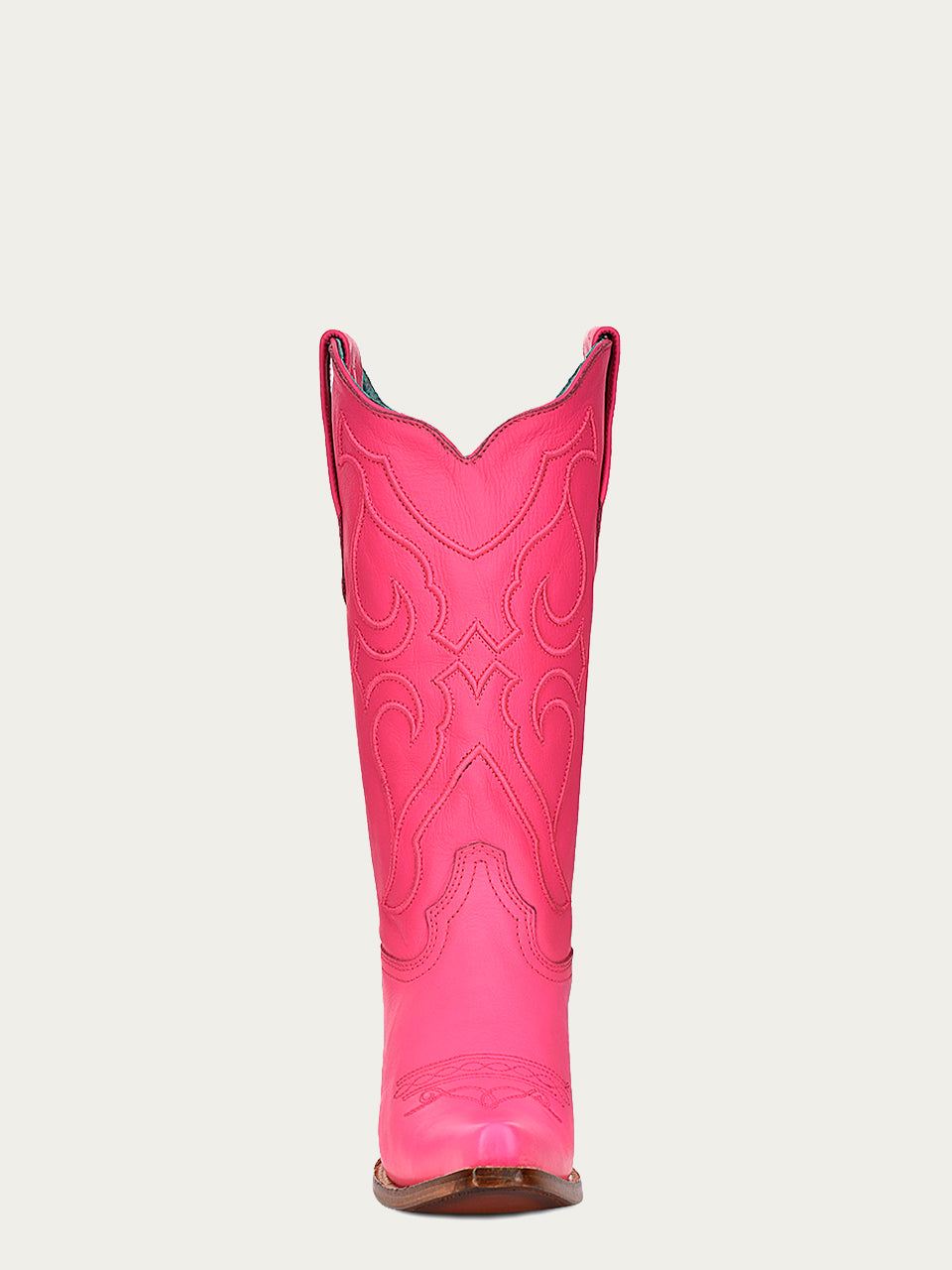 Women's Corral Fushia Genuine Leather Boots with Embroidery