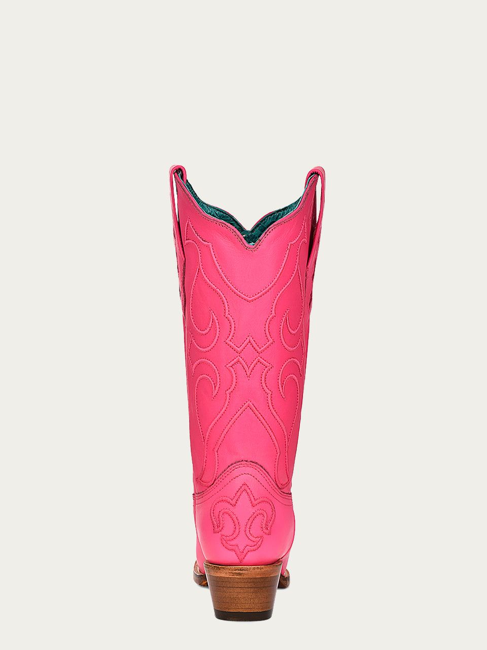 Women's Corral Fushia Genuine Leather Boots with Embroidery