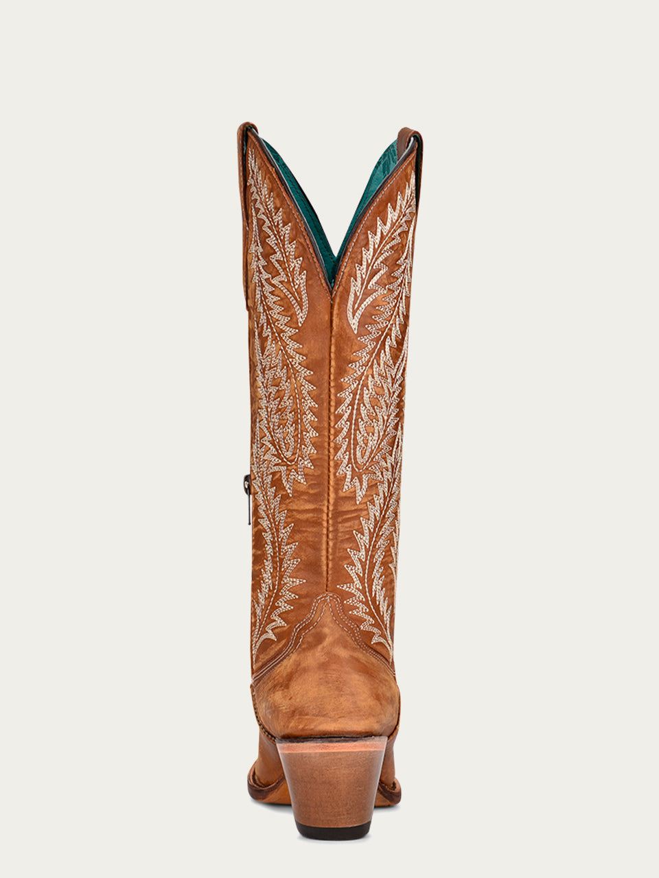 Women's Corral Golden Genuine Leather Boots with Embroidery
