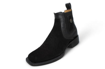 Men's Hooch Chelsea Boots Handmade Genuine Leather Brown