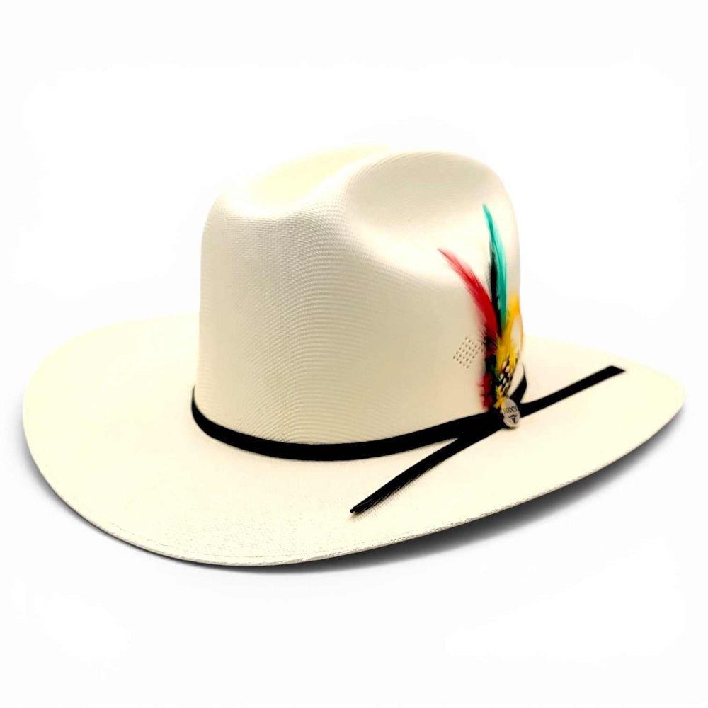Hooch Hats Straw Cowboy Hat Telar 1x1 1000X Sinaloa Style – 4.5” Crown