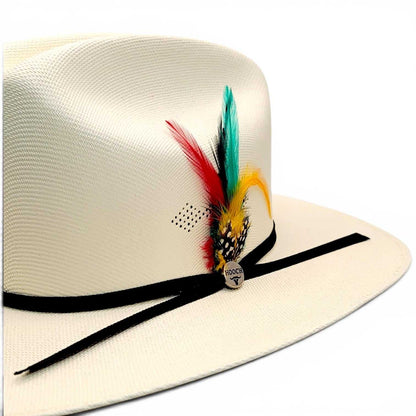 Hooch Hats Straw Cowboy Hat Telar 1x1 1000X Sinaloa Style – 4.5” Crown