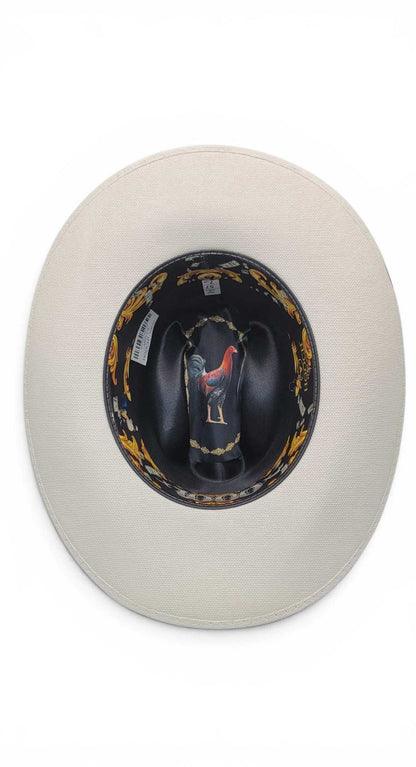 Hooch Hats Straw Cowboy Hat Telar 1x1 1000X Gallos Edition – Sinaloa Style Western Hat