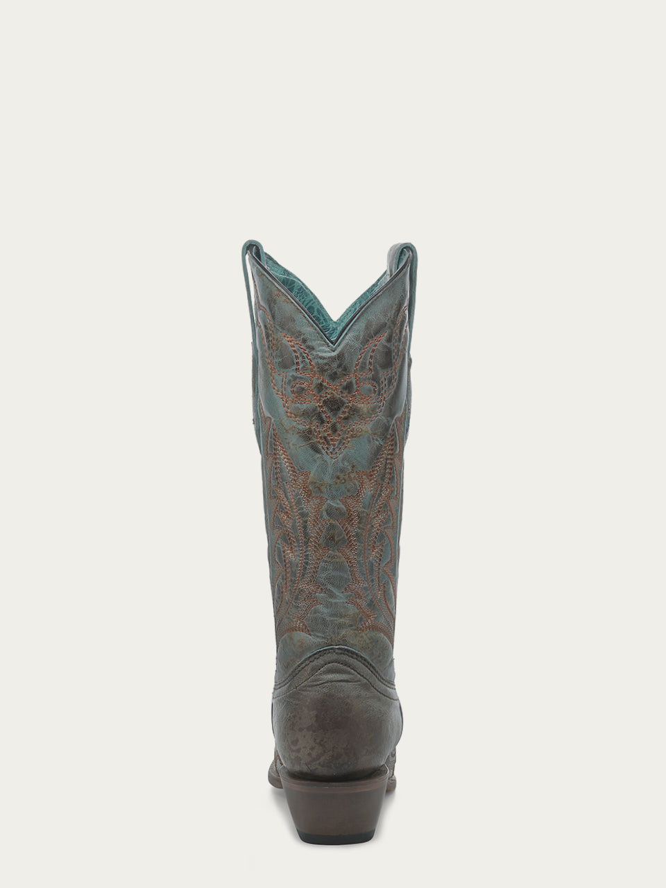 Women's Corral Turquoise Genuine Leather Boots with Embroidery