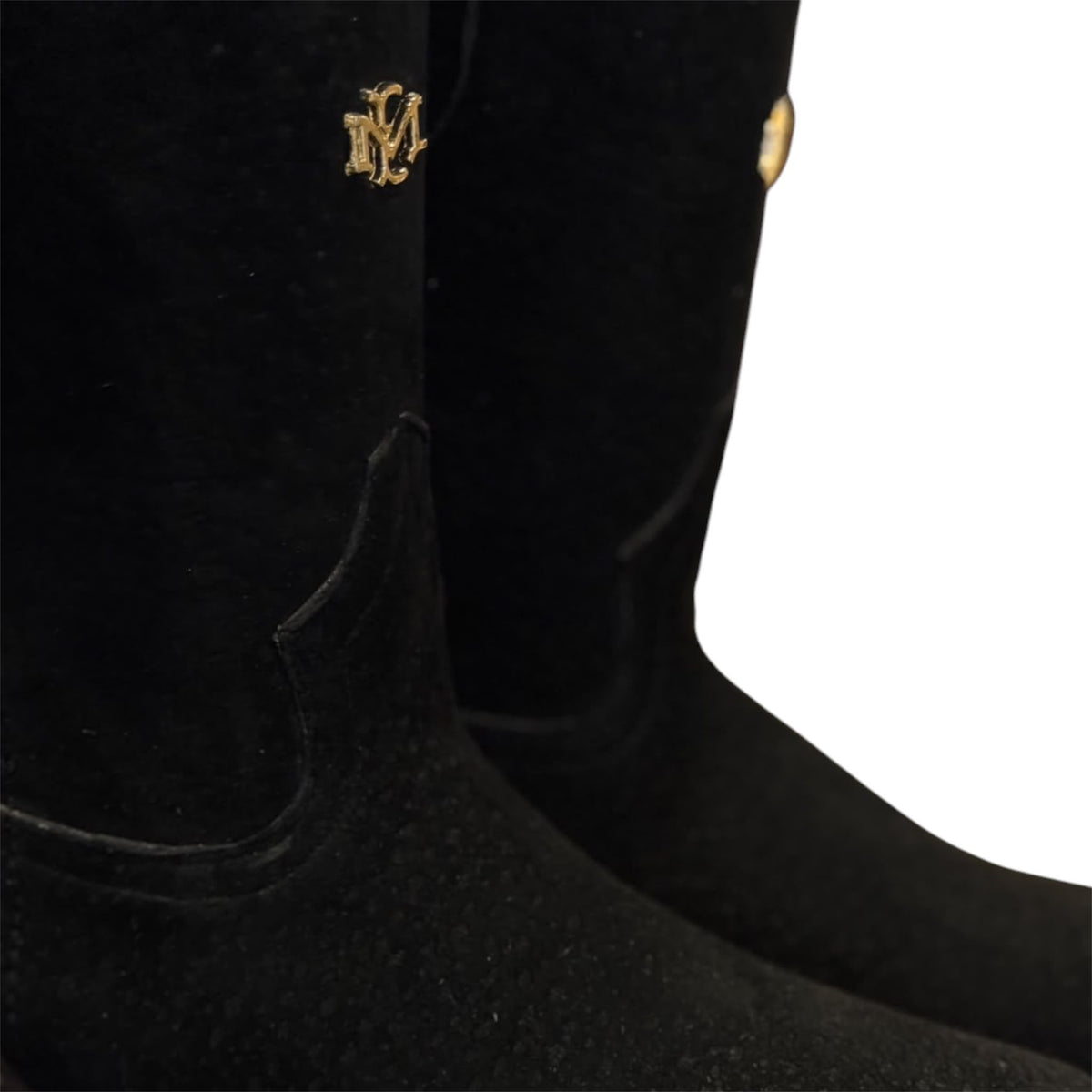 Men's El Malcreado Black Genuine Capybara Boots Handmade