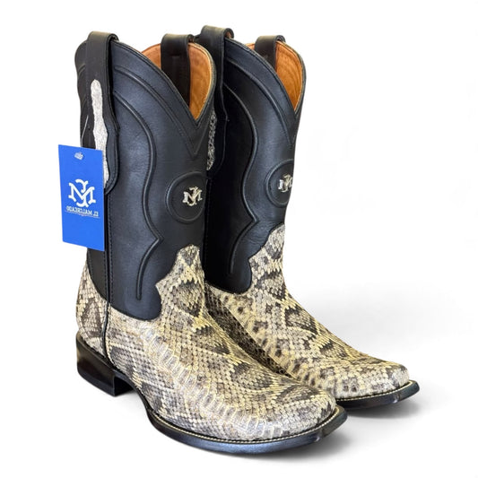 Men's El Malcreado Boots Na Genuine Rattlesnake Boots Handmade